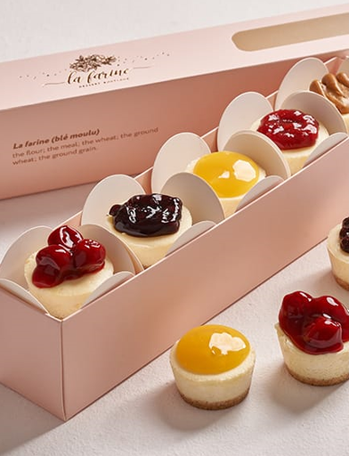 Mini Cheesecake - Box (5 Pcs)